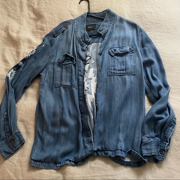 RAILS smith embroidered jacket - button up - Picture 5 of 9